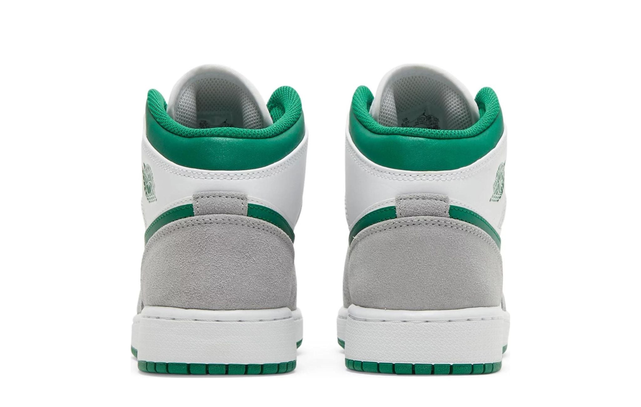 Nike Air Jordan 1 Mid SE GS 'Grey Pine Green'