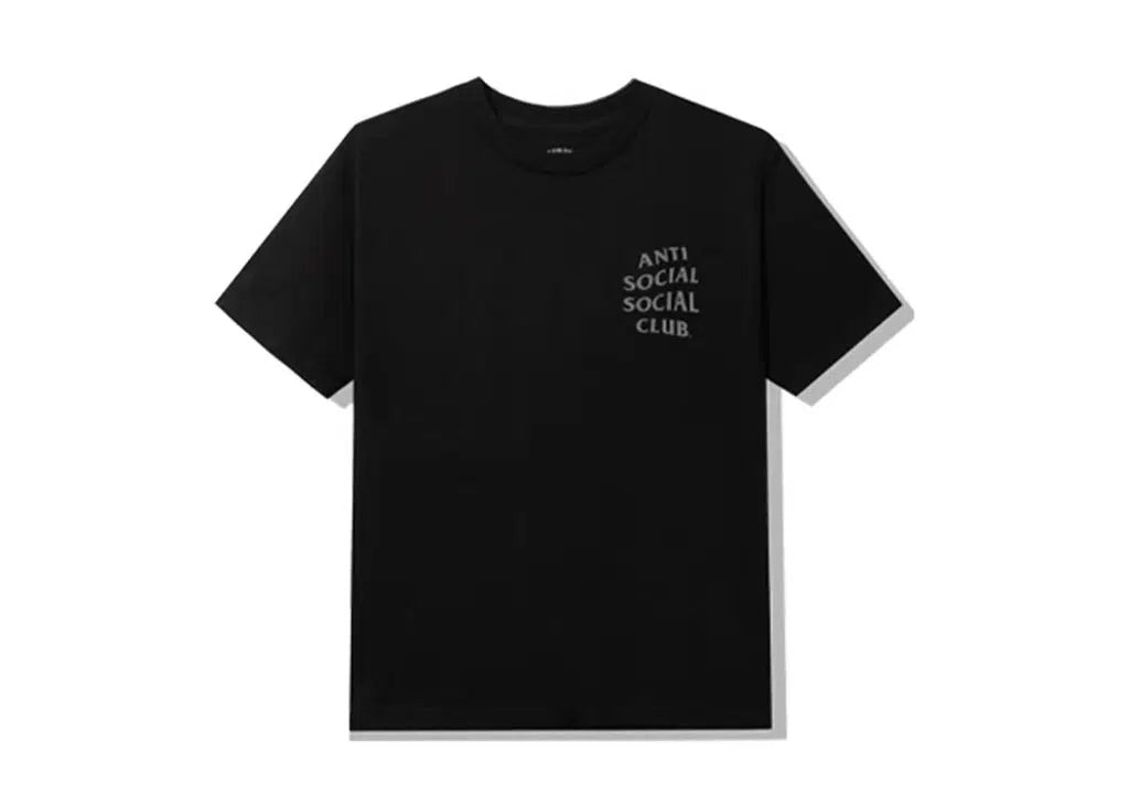 Anti Social Social Club The Ghost Of You And Me Black Tee - HYPEMARKET
