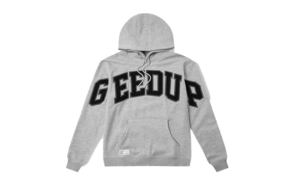 Geedup Hoodie Team Logo Grey - HYPEMARKET