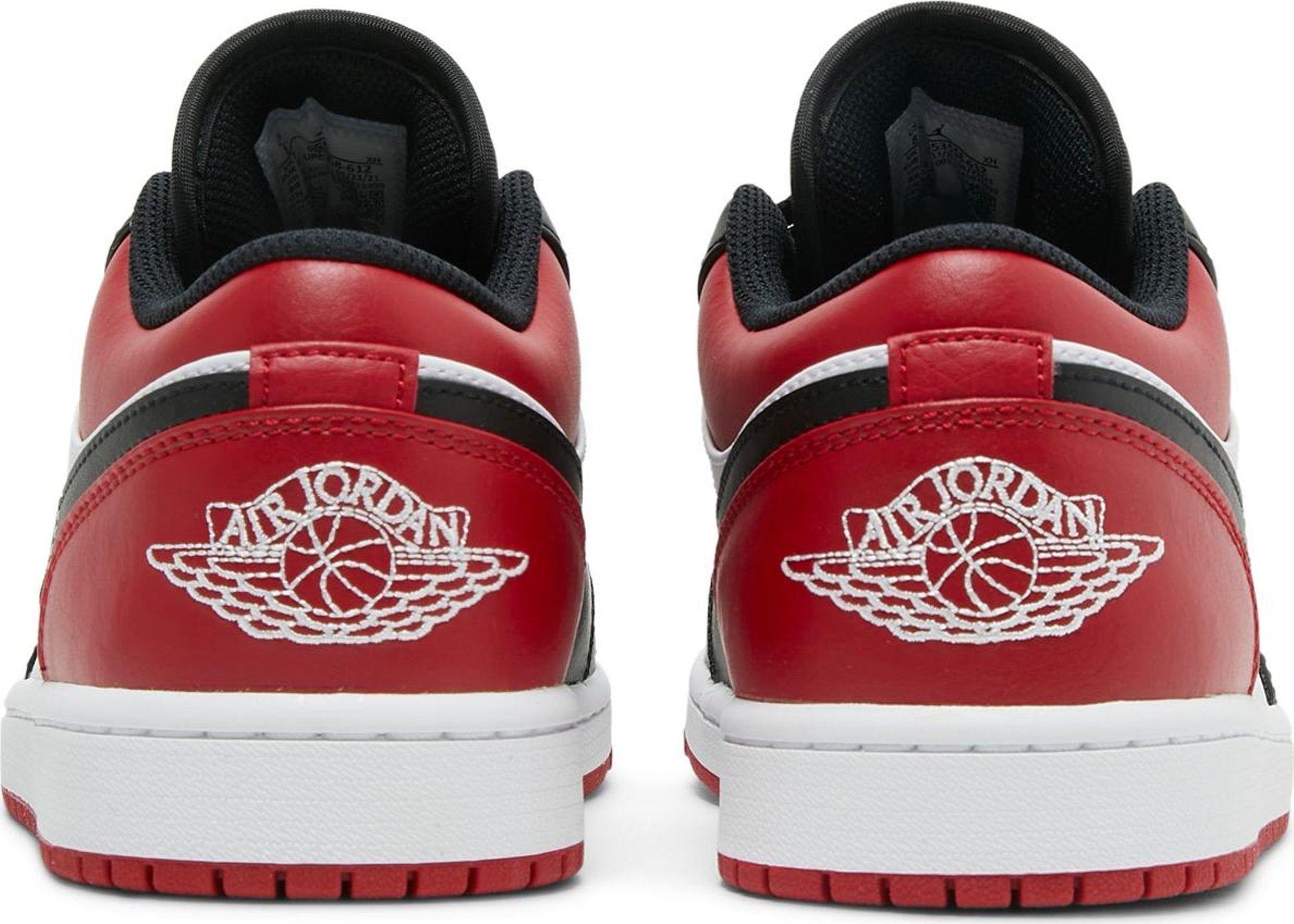 Nike Air Jordan 1 Low 'Bred Toe' - HYPEMARKET