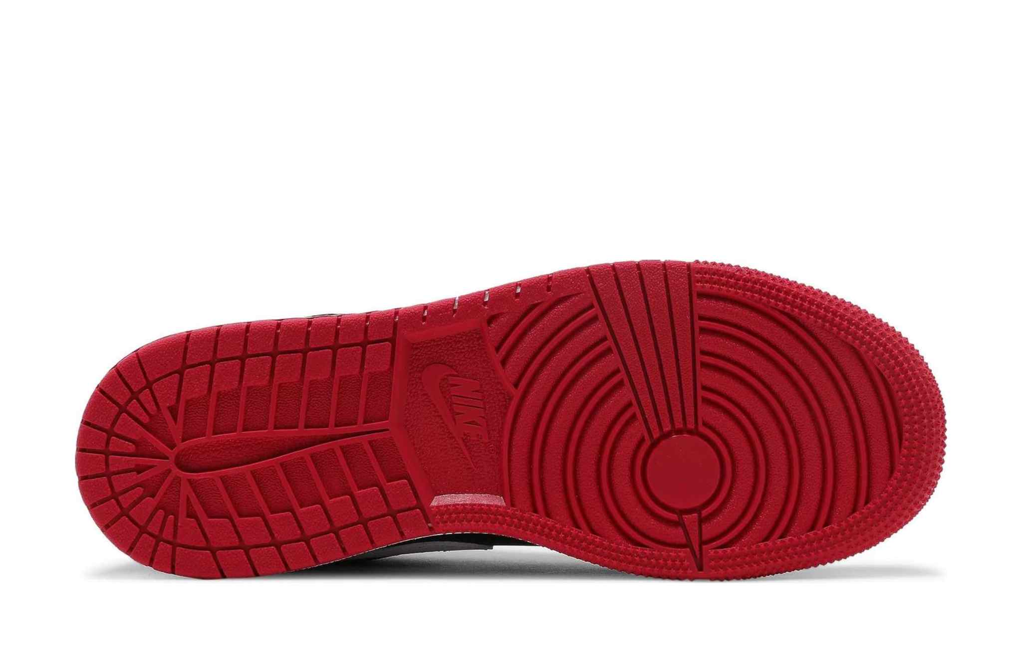 Nike Air Jordan 1 Low GS 'Black Very Berry' - HYPEMARKET