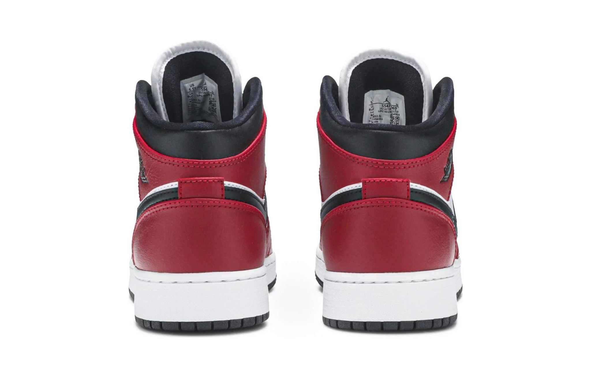 Nike Air Jordan 1 Mid GS 'Chicago Black Toe' - HYPEMARKET
