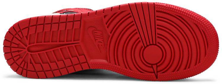 Nike Air Jordan 1 Mid GS 'Chicago White Heel' - HypeMarket